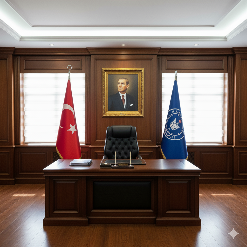 Makam Odası Bayrağı Baskı